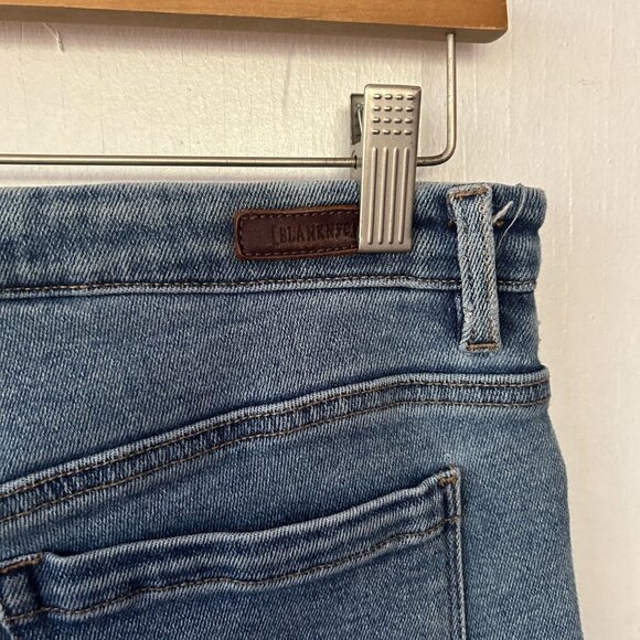 Blank NYC Cooper Jeans Womens Size 31 Slim Straight Leg High Rise Denim Pants - Picture 6 of 8